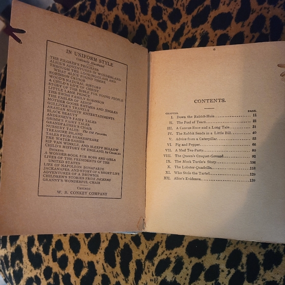 Rare Old Alice's Adventures in Wonderland book by Lewis Carroll - Picture 4 of 8